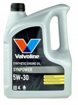 VALVOLINE 5W30 4L. SYNPOWER SILNIKOWY OLEJ