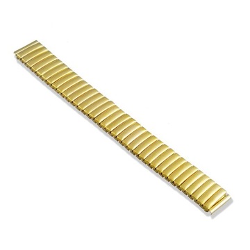20 mm Bransoleta Złota Rozciągana Do Zegarka Jednolita Szerokość