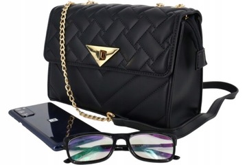 СТЕГАНАЯ СУМОЧКА НА ЦЕПЕ