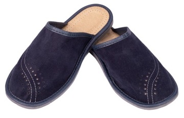 КОЖАНЫЕ ТАПОЧКИ МУЖСКИЕ M9 ШЛЕПЫ 43