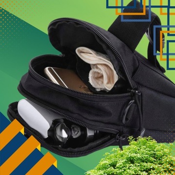 ТАКТИЧЕСКАЯ ВОЕННАЯ НАСТЕННАЯ СУМКА, ПРОЧНЫЙ КАРМАН НА ПОЯСЕ