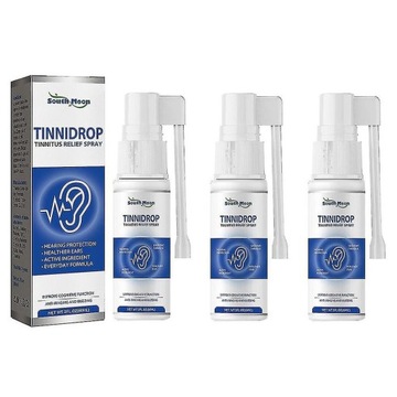 Spray łagodzący szumy uszne 60 ml na woskowinę i zdrowie słuchu