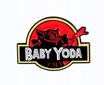 broszka przypinka mandalorian baby yoda