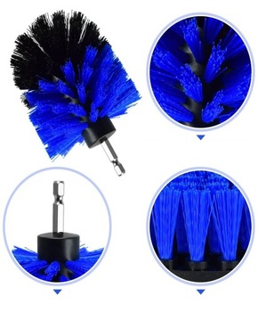 НАБОР ЩЕТКОВ ДЛЯ ЧИСТКИ ПРОВОЛОКИ 8X ДЛЯ ДРЕЛЬ И ОТВЕРТКИ