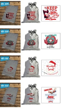 ПОДАРОЧНЫЙ СУМОК ДЕД МОРОЗ ВАШЕ ИМЯ 26х35