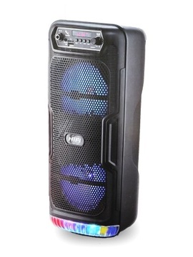 GŁOŚNIK Z MIKROFONEM BEZPRZEWODOWY Z KARAOKE BLUETOOTH KOLUMNA