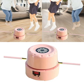 скакалка умная электрическая розовая
