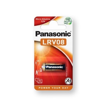 Bateria alkaliczna PANASONIC LRV08 A23/ LR32A 12V
