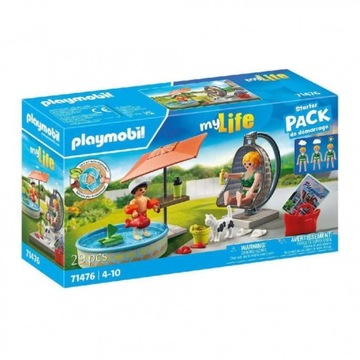 PLAYMOBIL 71476 MY LIFE Wodna zabawa w ogrodzie