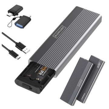 Obudowa Dysku SSD Adapter m.2 SATA NGFF USB-C USB 3.0 Kieszeń na dysk m2