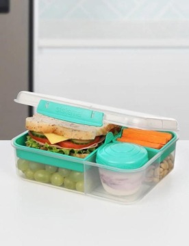 SISTEMA LUNCHBOX BENTO BOX КОНТЕЙНЕР ДЛЯ СОУСА 1650МЛ, микс цветов