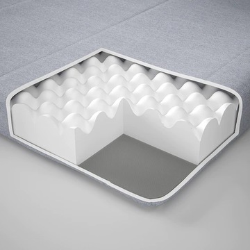 ХЕМНЭС Кровать с 3 ящиками и 2 матрасами БЕЛЫЙ IKEA