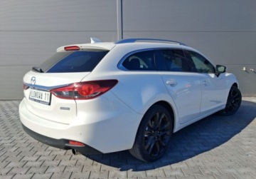 Mazda 6 III Kombi 2.2 SKYACTIV-D I-ELOOP 150KM 2015 Mazda 6 bezwypadekserwis aso1wlascicielorg lakierbiala perlajak nowa, zdjęcie 23