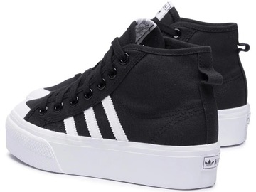 BUTY ADIDAS NIZZA PLATFORM FY2783 trampki za kostkę na platformie 39,3