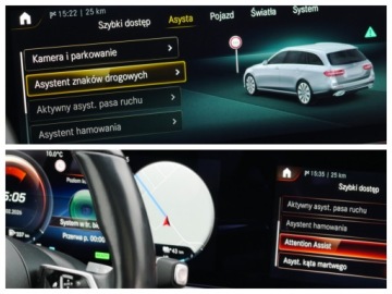 Mercedes Klasa E W214 2023 Mercedes E300de 306ps Szyber Blis Virtual Webasto Kamera LKA NFC Sam Parkuj, zdjęcie 13