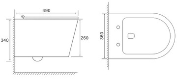 КОМПЛЕКТ Каркас унитаза GEBERIT + хромированная кнопка + унитаз + БЕЗ сиденья + FRESH