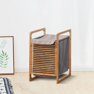 Корзина для белья с крышкой Большая Универсальная для