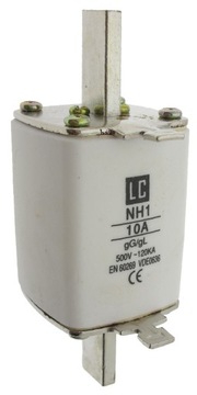 LC wkładka topikowa bezpiecznik mocy 1 10A gG