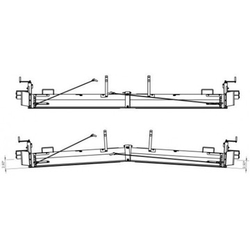 Планка профилирующая скребковая 6,5 м JAZON