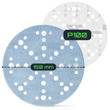 10 шлифовальных дисков наждачная бумага Festool Шлифмашины на липучке 150 мм P100