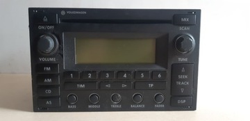РАДИО CD DELTA 6 VW PASSAT B5 FL GOLF IV SHARAN BORA POLO 9N FOX T5 + КОД