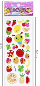 НАБОР ВЫПУКЛЫХ 3D МОТИВАЦИОННЫХ НАКЛЕЙКОВ ДЛЯ ДЕТЕЙ 40 ЛИСТОВ 1000 шт.