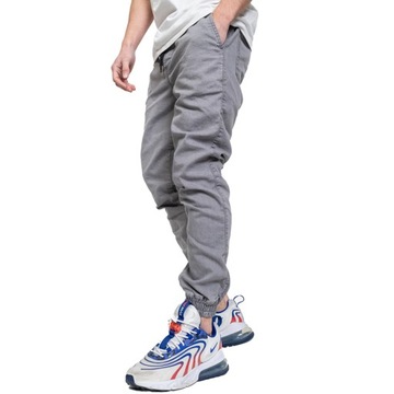 NEW BAD LINE Jogger JEANS ICON grey od ARI roz 4XL