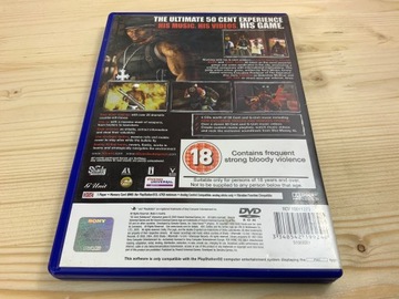 50 CENT BULLETPROOF płyta ideał- komplet PS2