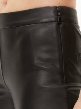 Spodnie Guess by Marciano sztuczna skóra czarne 36