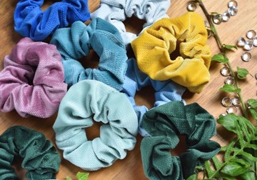 PEPI SADA X3 GUMIČKA DO VLASOV SCRUNCHIES VELVET