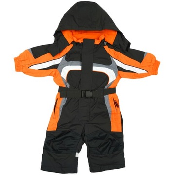 ZIMOWY KOMBINEZON 1cz. TERMO pomarańczowy r.98