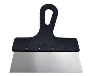 SZPACHLA NIERDZEWNA GŁADKA 250 mm CZARNY UCHWYT