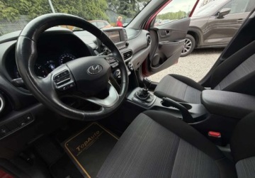 Hyundai Kona I Crossover 1.0 T-GDI 120KM 2018 Hyundai Kona 1.0T-GDI 120KM MANUAL bezwypadkowy GWARANCJA zarejestrowany, zdjęcie 10