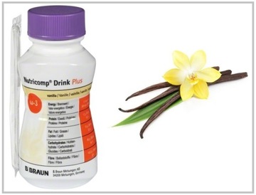NUTRI comp DRINK zestaw 4 x 200ml smak waniliowy