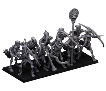 Ancient Skeletons with Bows