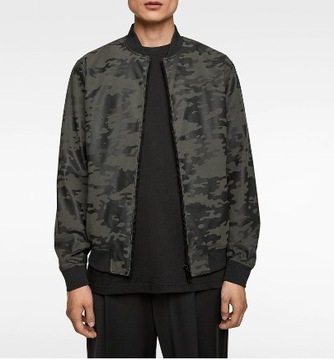 ZARA KURTKA MORO BOMBERKA BOMBER KHAKI NOWA S 36