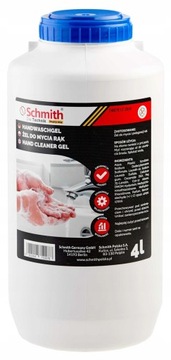 SCHMITH PASTA ŻELOWA BHP ŻEL DO MYCIA RĄK 4L