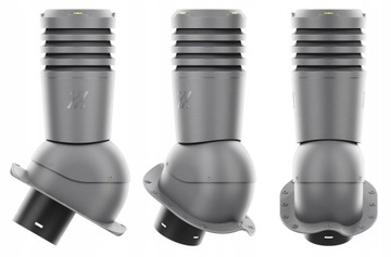 Вентиляционный дымоход fi 125 + соединительная труба ВЫСОКОКАЧЕСТВЕННЫЙ комплект