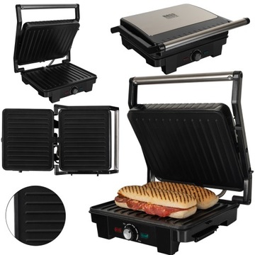 OPIEKACZ TOSTER GRILL ELEKTRYCZNY MOCNY 2500W 6w1