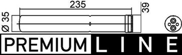 MAHLE AD 259 000P SUŠIČ KLIMATIZACE