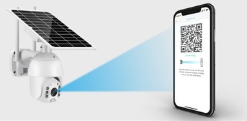 KAMERA SOLARNA OBROTOWA IP DIGISOLAR WIFI FULL HD
