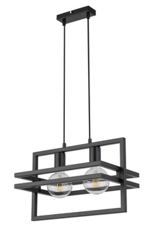 SIGMA Nowoczesna lampa LED MERCI 2 lampa wisząca czarny LED