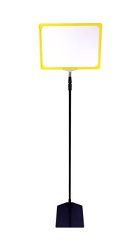 Телескопический рекламный стенд 150 см с рамкой А4 CŻ