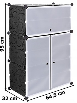 МОДУЛЬНЫЙ ШКАФ ДЛЯ ОБУВИ ОРГАНИЗАТОР ДЛЯ ОБУВИ ПОДСТАВКА ПОЛКА ГАРДЕРОБ КОРОБКИ