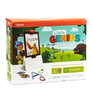 4 praktyczne gry edukacyjne OSMO LITTLE GENIUS