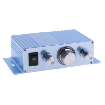 Car Audio Amplifier with Power Cord DC 12V Dual