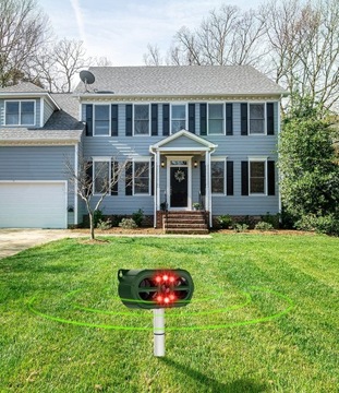 Солнечный ОТПУСКАТЕЛЬ ЖИВОТНЫХ кошек, лисиц, куниц ИНФРАЗВУК ЛАЗЕРНЫЙ ИК детектор