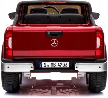 MERCEDES X LICENSE, 4X4, 2x12V PANEL MP4, 5 POINT
