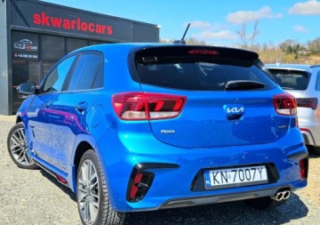 Kia Rio IV Hatchback 5d Facelifting 1.0 T-GDI 100KM 2022 Kia Rio GT-Line, Niski przebieg, Benzyna Hybryda 100 KM,Polecam Benzyna, zdjęcie 2