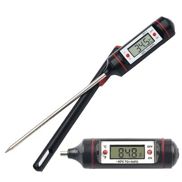 TERMOMETR ELEKTRONICZNY KUCHENNY Z SONDĄ CYFROWY